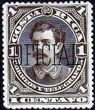 Stamp, Ramón Bernardo Soto Alfaro (1854-1931), Costa Rica,  
