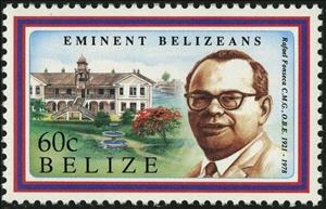 Stamp, Rafael Fonseca, Belize,  