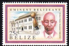 Stamp, Herbert Watkin Beaumont, Belize,  