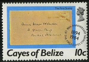 Stamp, First Cayes Stamps, Belize,  , Stamps