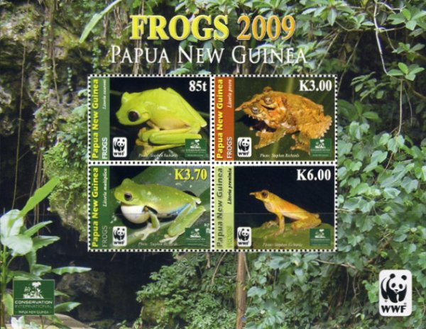 WWF: Frogs - MiNo. 1395-98