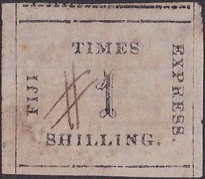 Stamp, Issues of 1871, Fiji,  
