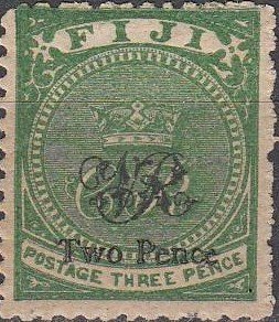 Overprinted or Surcharged