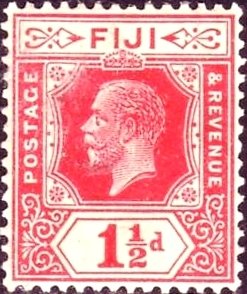 Stamp, Issues of 1922-1927, Fiji,  
