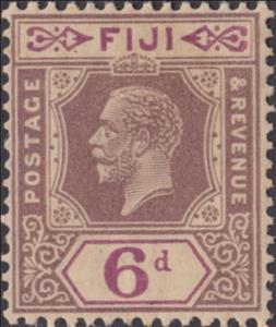 Stamp, Issues of 1922-1927, Fiji,  