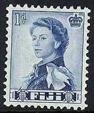 Stamp, Nautilus Shells, Fiji,  , Queens