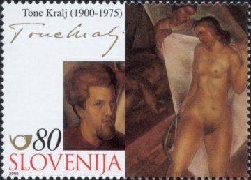 Art - Tone Kralj, painter  (1900-1975)