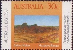 Stamp, Musgrave Ranges, Australia,  