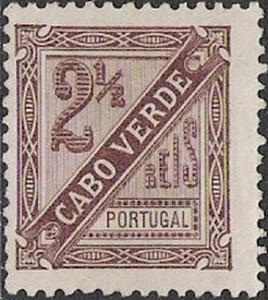Stamp, Numeral, Cabo Verde,  