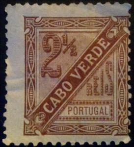 Stamp, Numeral, Cabo Verde,  