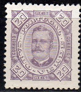 Stamp, King Carlos I., Cabo Verde,  