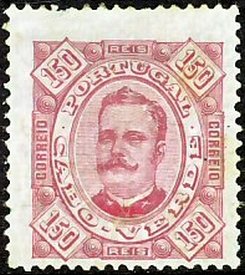 Stamp, King Carlos I., Cabo Verde,  