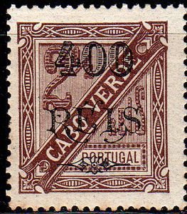 Stamp, Numeral, Cabo Verde,  