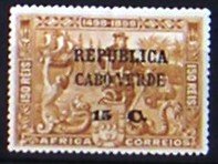 Vasco da Gama - on Africa stamp