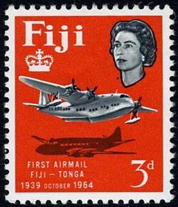 Stamp, Amphibian Aotearoa, Fiji,  