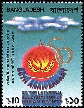 50th Anniversary of Universal Declaration of Human Rights (1