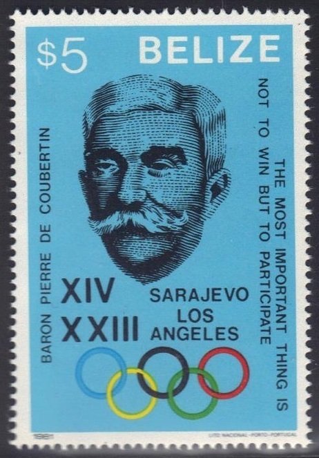 Pierre de Frédy, Baron de Coubertin (1863-1937)