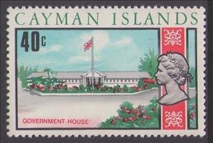 Stamp, Government House, Cayman Islands,  , Buildings