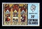 Stamp, Last Supper, Cayman Islands,  , Easter