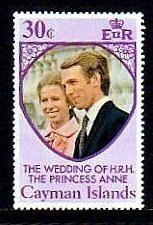 Stamp, Princess Anne, Cayman Islands,  , Royalty