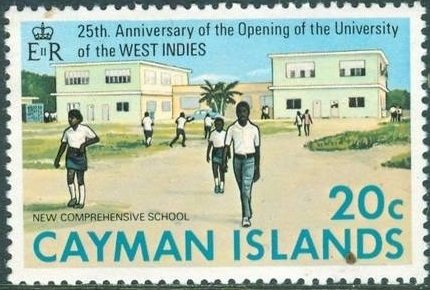 Stamp, Comprehensive School, Cayman Islands,  