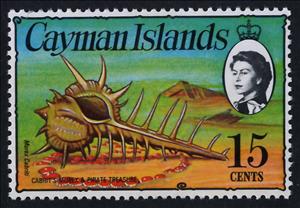 Stamp, Murex (Murex sp.), Necklace, Cayman Islands,  , Shells