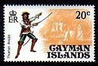 Stamp, Thomas Anstis, Cayman Islands,  