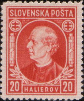Stamp, Andrej Hlinka II, Slovakia,  