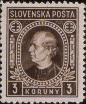 Stamp, Andrej Hlinka II., Slovakia,  