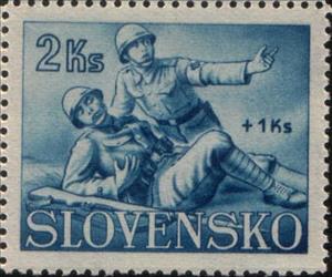 Stamp, Red cross, Slovakia,  , Red Cross and Red Crescent