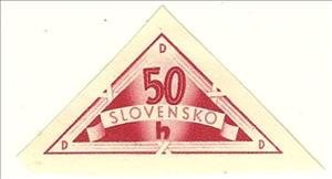 Stamp, Express Stamps, Slovakia,  , Triangle Stamps