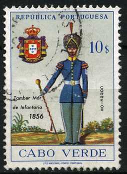 Infantry Drum major, 1856