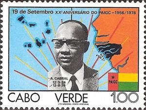 Stamp, Twentieth Anniversary of P.A.I.G.C., Cabo Verde,  