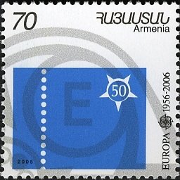 50th Anniversary of First Stamps Europa.