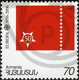 50th Anniversary of First Stamps Europa.