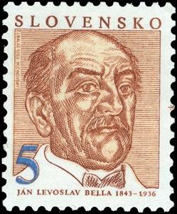 Stamp, Ján Levoslav Bella, composer, Slovakia,  , Music, Composers