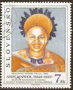Queen Ntombi Twala, by Andy Warhol