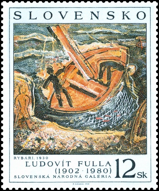 Fisher, by Ludovit Fulla