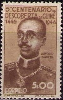 500 Years of discovery from port. Guinea - Honorio Barreto
