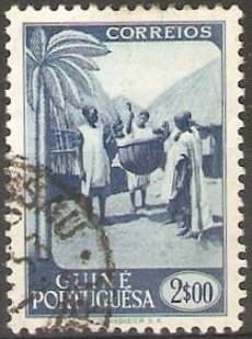 Stamp, Drummer, Portuguese colonies and territories in Africa,  