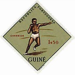 Stamp, Shot-Put, Portuguese colonies and territories in Africa,  , Sport