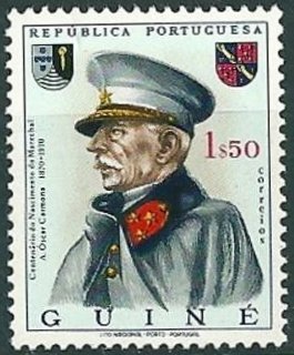 Stamp, 100th Birthday - Antonio Oscar de Fragoso Carmona, Portuguese colonies and territories in Africa,  