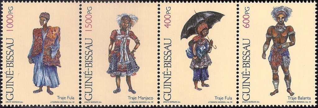 Typical attire of Guinea-Bissau