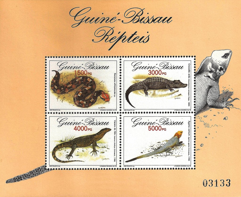 Reptiles - MiNo. 1189-92