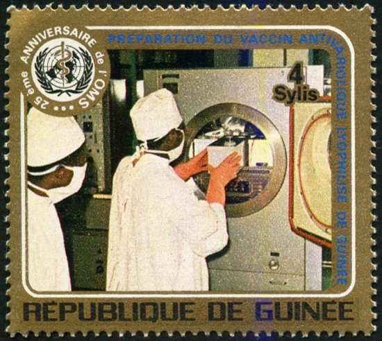 Sterilization of the vaccine