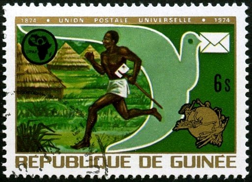 Runner with letter stick
