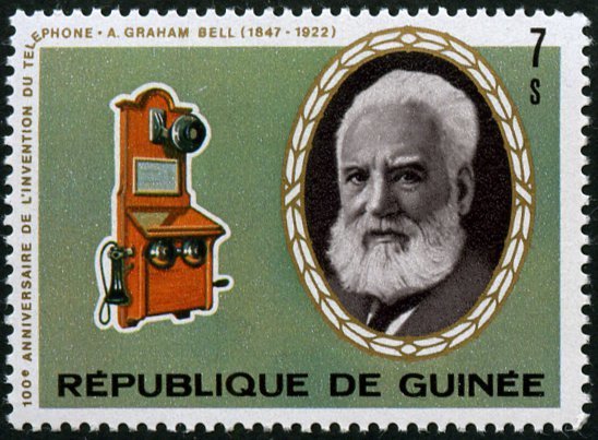 A.G. Bell and old phone