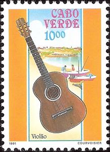 Stamp, Musical Instruments, Cabo Verde,  