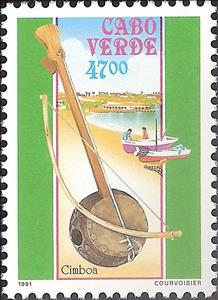 Stamp, Musical Instruments, Cabo Verde,  