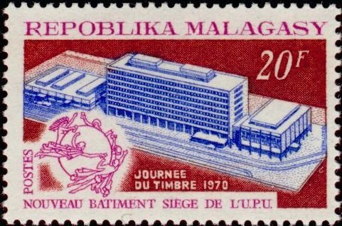 New headquarters building of the U. P.U. Bern